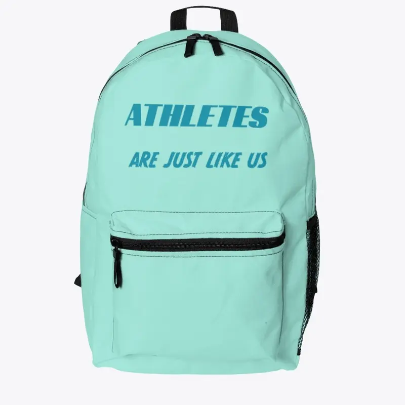 Athletes are just like us. Clothes